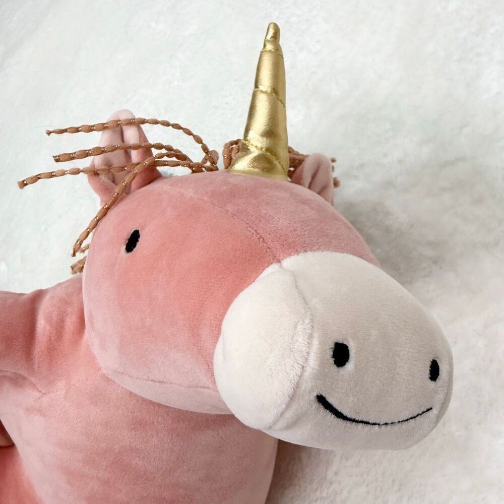 Target Pillowfort Weighted Stuffed Animal Plush Toy Pegasus - Picture 3 of 7